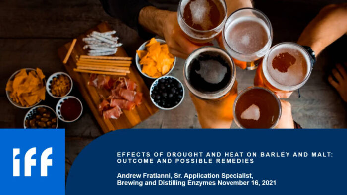 Effects of Drought and Heat on Barley and Malt: Outcome and Possible Remedies