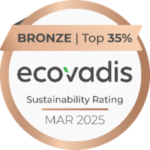 Ecovadis Sustainability Rating badge: Bronze